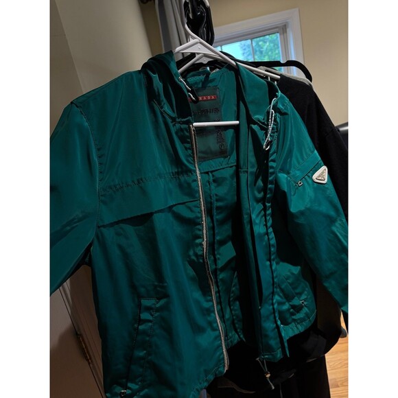 Prada athletic outfit jacket women M size good condition - Picture 1 of 5